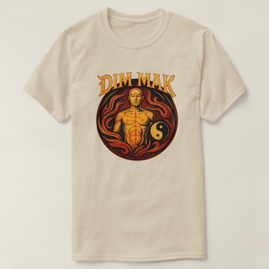 Dim Mak - The DeathTouch – メンズ/女性Tシャツ Tシャツ (デザイン正面)