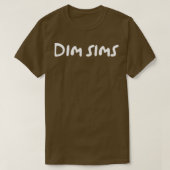 Dim simsアジアのファストフードおもしろい諺ジョークamp Q Tシャツ (デザイン正面)