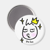 Dim Sumプリンセス マグネット (正面/裏面)