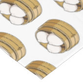 Dim sum漫画イラストレーション テーブルクロス (アングル)