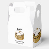 Dim sum漫画イラストレーション フェイバーボックス (オープン)