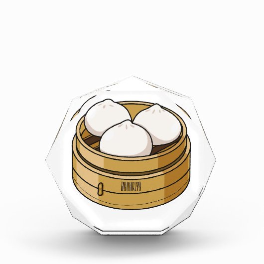 Dim sum漫画イラストレーション フォトブロック (正面)