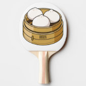 Dim sum漫画イラストレーション 卓球ラケット (裏面)