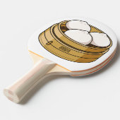 Dim sum漫画イラストレーション 卓球ラケット (正面アングル)