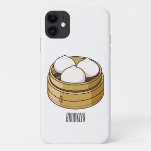 Dim sum漫画イラストレーション iPhone 11 ケース