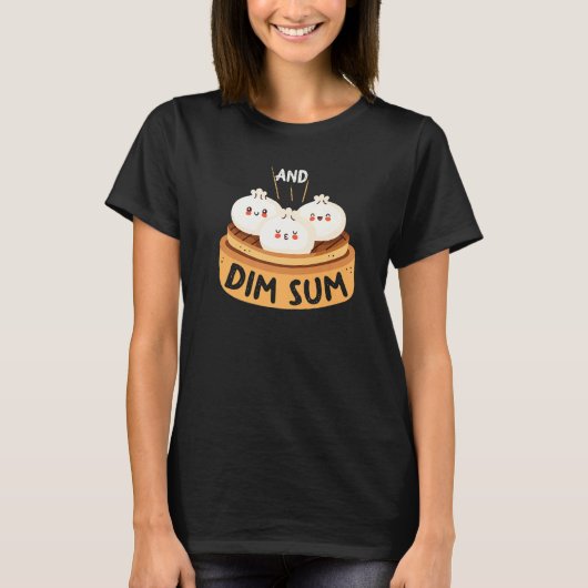 Dim Sum Asian Food Tシャツ (正面)