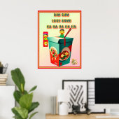 DIM SUM LOSE SOME ポスター (ホームオフィス)