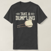 dim sumsアジア料理グルメフードプンアシ中国のー tシャツ (デザイン正面)