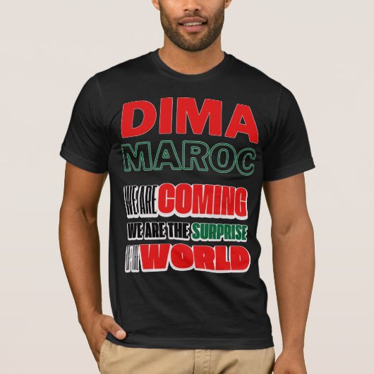 Dima Maghrib T-Shirt Tシャツ (正面)