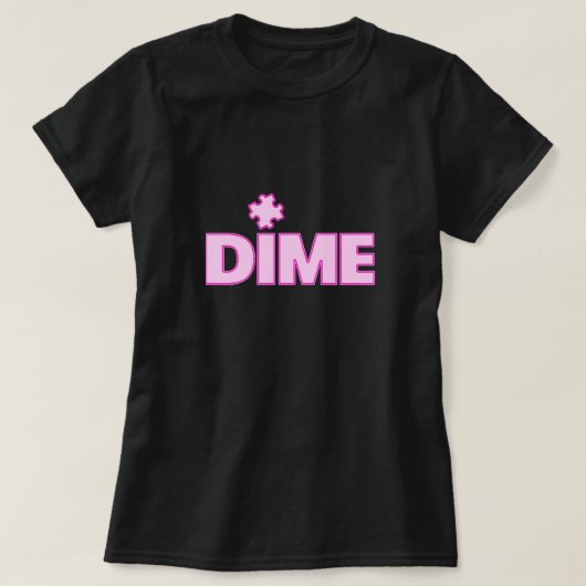 DimeピースTシャツ Tシャツ (デザイン正面)