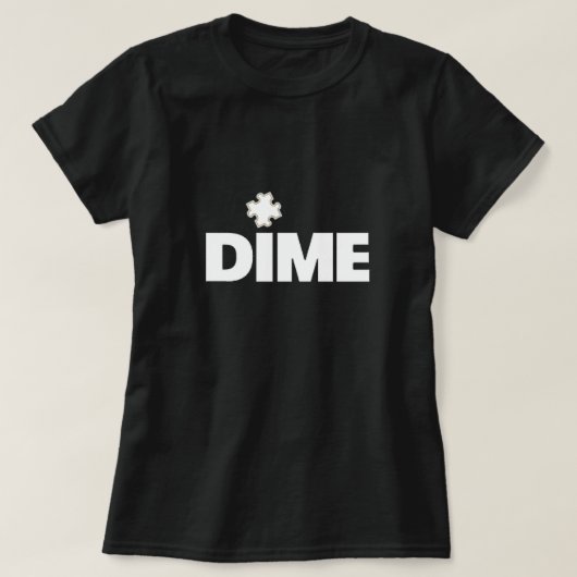 DimeピースTシャツ Tシャツ (デザイン正面)