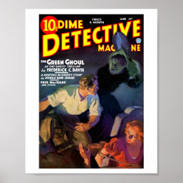Dime Detective Magazine （1935年6月） ポスター