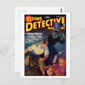 Dime Detective Magazine （1935年6月） ポストカード (正面/裏面)