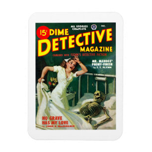 Dime Detective Magazine (1948年12月) マグネット