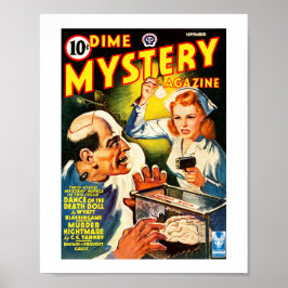 Dime Mystery Magazine （1942年9月） ポスター