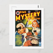 Dime Mystery Magazine （1942年9月） ポストカード (正面/裏面)
