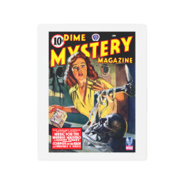 Dime Mystery Magazine （1943年1月） メタルプリント