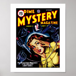 Dime Mystery Magazine （1946年9月） ポスター