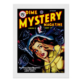 Dime Mystery Magazine （1946年9月） ポスター