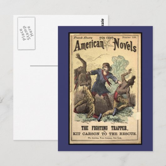 Dime Novel Kitカーソン ポストカード (正面/裏面)
