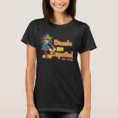 Dimelo En Espanol Calabaza Pumpking Spanish Teache Tシャツ (正面)