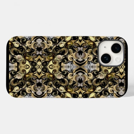 「Dimension Vs Shape」、Apple iPhone 14ケース Case-Mate iPhoneケース (裏面 (横))