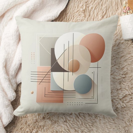 Dimensional Circle Flow クッション (ブランケット)