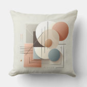 Dimensional Circle Flow クッション (正面)