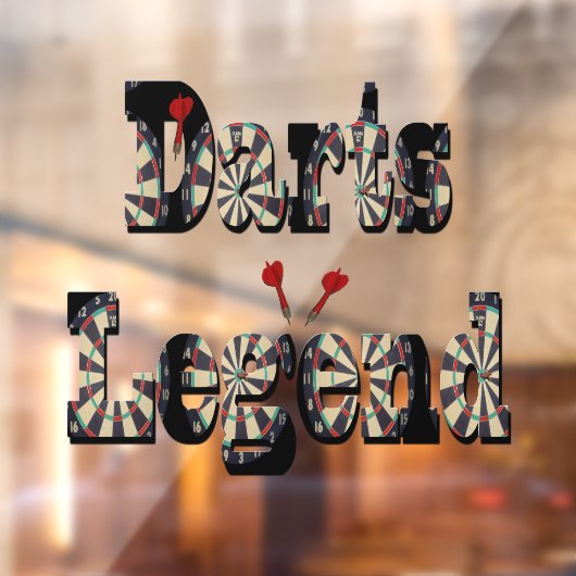 Dimensional Darts Legend写真ロゴ、 ウィンドウサイン (シート2)