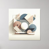 Dimensional Harmony Blocks キャンバスプリント (正面)