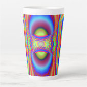Dimensional Intersectionデジタルアート カフェラテマグ (正面)