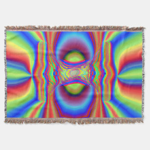 Dimensional Intersectionデジタルアート スローブランケット