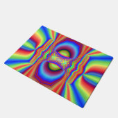 Dimensional Intersectionデジタルアート ドアマット (アングル)