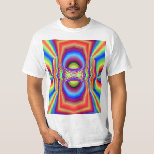 Dimensional Intersectionデジタルアート Tシャツ (正面)