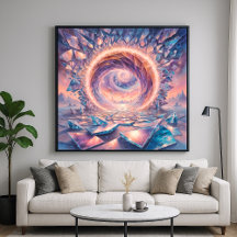 Dimensional Portal – シュールイラストレーションスタイル