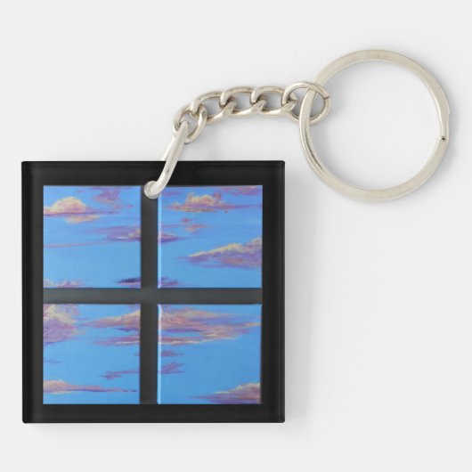 Dimensional Sky Art キーホルダー (裏面)