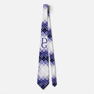 Dimensional Square-Navy-DG ネクタイ