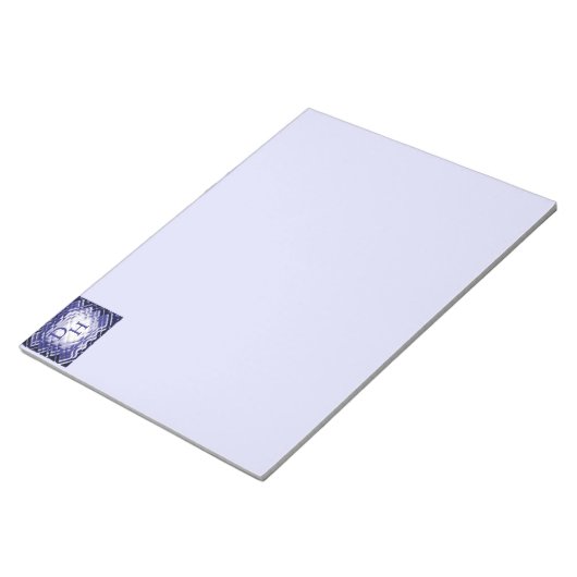 Dimensional Square-Navy-DH ノートパッド (アングル)