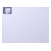 Dimensional Square-Navy-DH ノートパッド (正面)