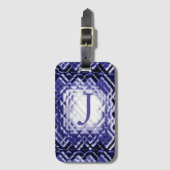 Dimensional Square-Navy-J ラゲッジタグ (正面縦)