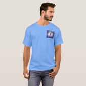 Dimensional Square-Navy-PS Tシャツ (正面フル)