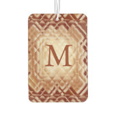 Dimensional Square-Red-M空気清浄機 カーエアーフレッシュナー (裏面)