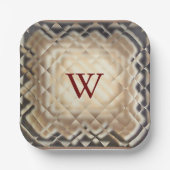 Dimensional Square-W紙プレート ペーパープレート (正面)