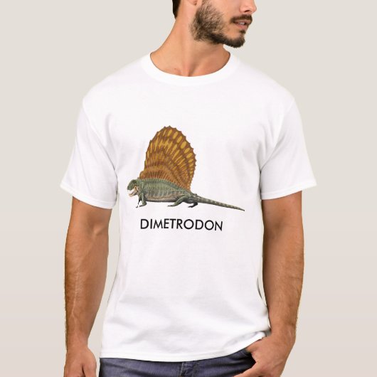 Dimetrodon_grandis、DIMETRODON Tシャツ (正面)