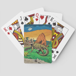 Dimetrodon Time Travel Playing Cards トランプ