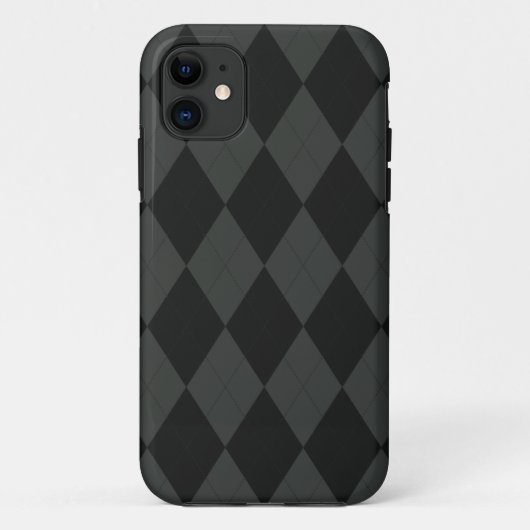 DimgrayとBlack Arglye iPhone 5ケース Case-Mate iPhoneケース (裏面)