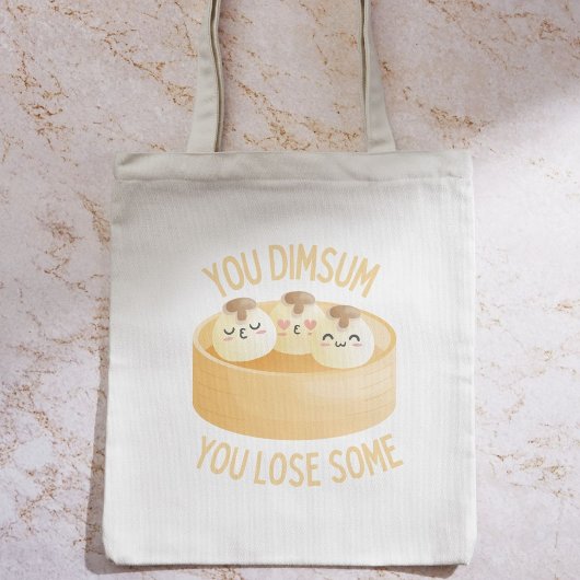 Dimmsumいくつかのステッカーを失おもしろいう – Dim Sum トートバッグ