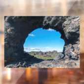 Dimmuborgir, Myvatn areaの溶岩窓 – アイスランド ウィンドウサイン (シート2)