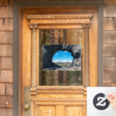 Dimmuborgir, Myvatn areaの溶岩窓 – アイスランド ウィンドウサイン (ホームデコレーション)