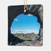 Dimmuborgir, Myvatn areaの溶岩窓 – アイスランド セラミックオーナメント (左)